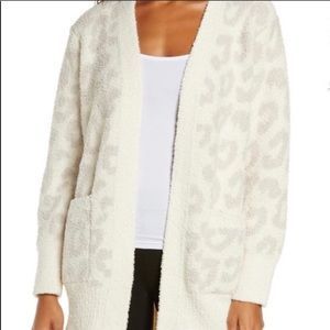 Barefoot Dreams CozyChic Leopard Cardigan
